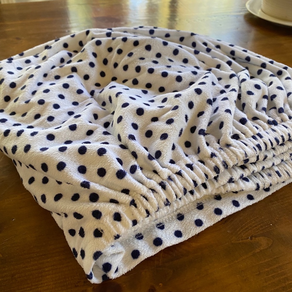 Pottery Barn fitted crib sheet